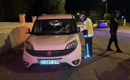 Hatay’ın Dörtyol ilçesinde polisi denetim gerçekleştirdi