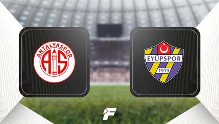 Antalyaspor-Eyüpspor maçı ne zaman, saat kaçta, hangi kanalda? (Muhtemel 11'ler)